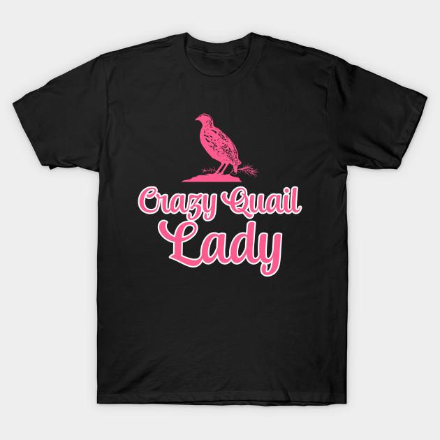 Мужская черная футболка с принтом Crazy Quail Lady, забавная, печать на трансферной бумаге без вырезания, хлопковая футболка L