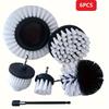 6 Pieces Drill Brush Set,Multipurpose Power Scrub Brush,For Grout Floor,Bathroom,Tub,Tile,Corner,Floor,Car Wheel,Dead Corner