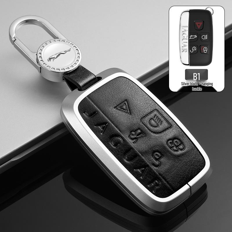 Jaguar Schlüsselhülle für 2022-2024 XEL/XFL/FPACE/XF/EPACE/XE Metallschale