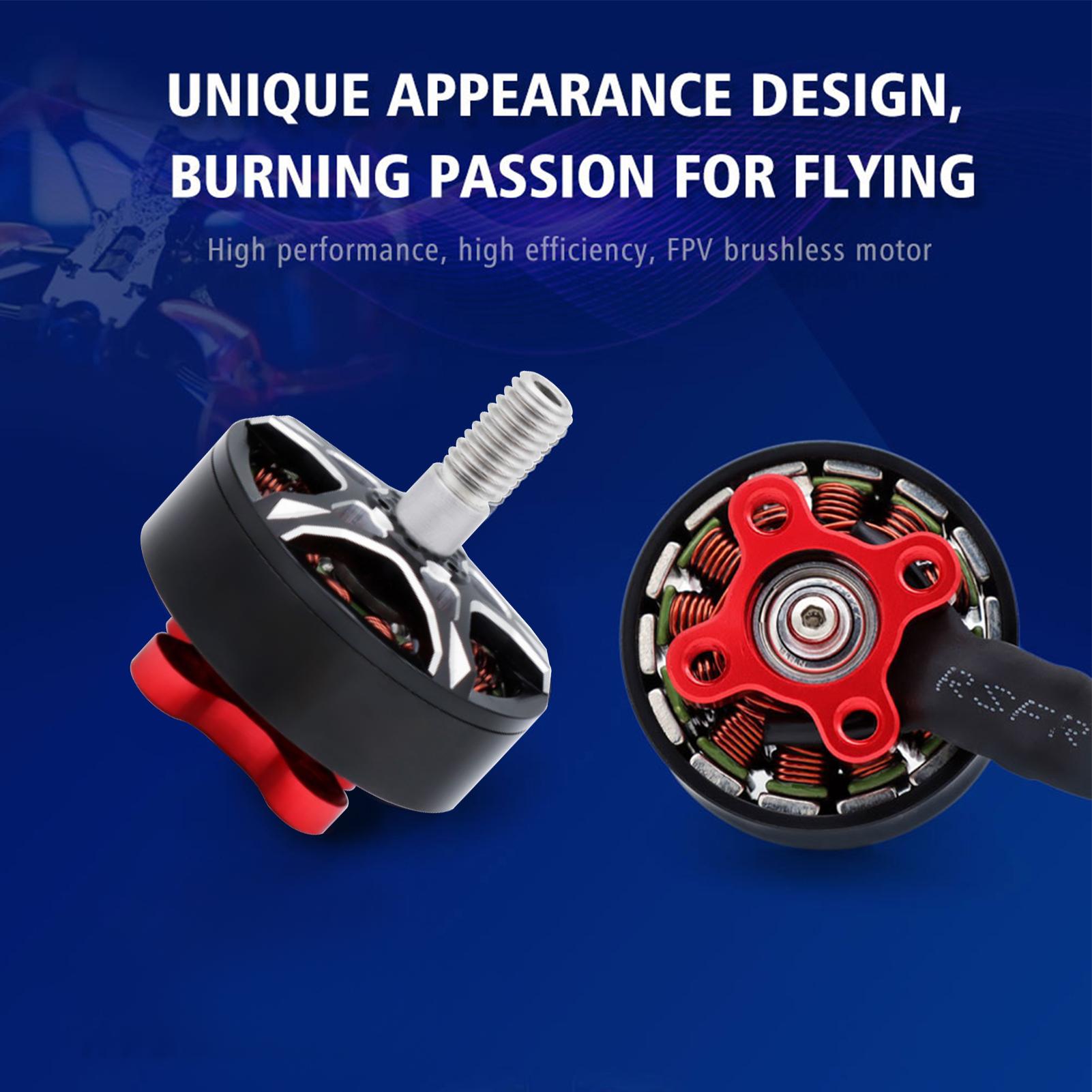 

Безколекторний двигун з гвинтами для квадрокоптера FPV для перегонів на великі відстані з дистанційним керуванням 1300KV