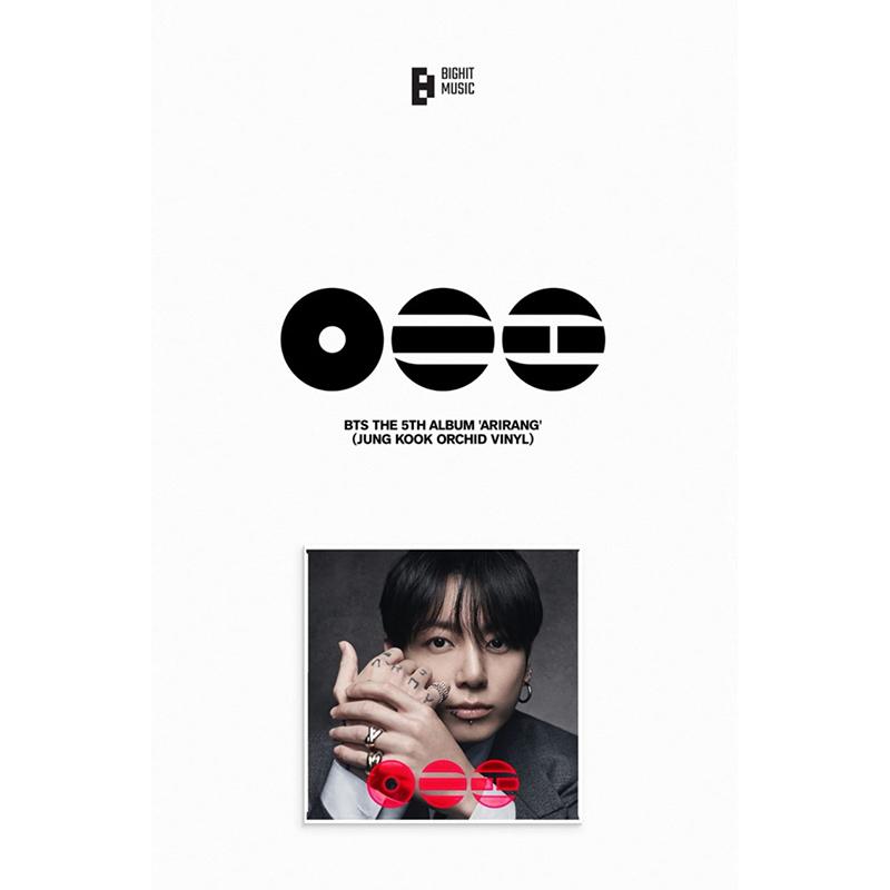 BTS ARIRANG (Standard Vinyl) Limited Edition Pre-Order (Member Select (RM / JIN / SUGA / J-HOPE / JIMIN)) (Expected Shipment: March 27)