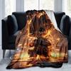 1pc Groot Printing Blanket - Soft, All-Season Throw for Office Blanket, Personalized Gift with Adorable Cartoon Design