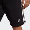 Adidas Originals Trefoil Solid Color Logo Embroidered Stripes Sports Shorts Men Bottoms Black IA6351