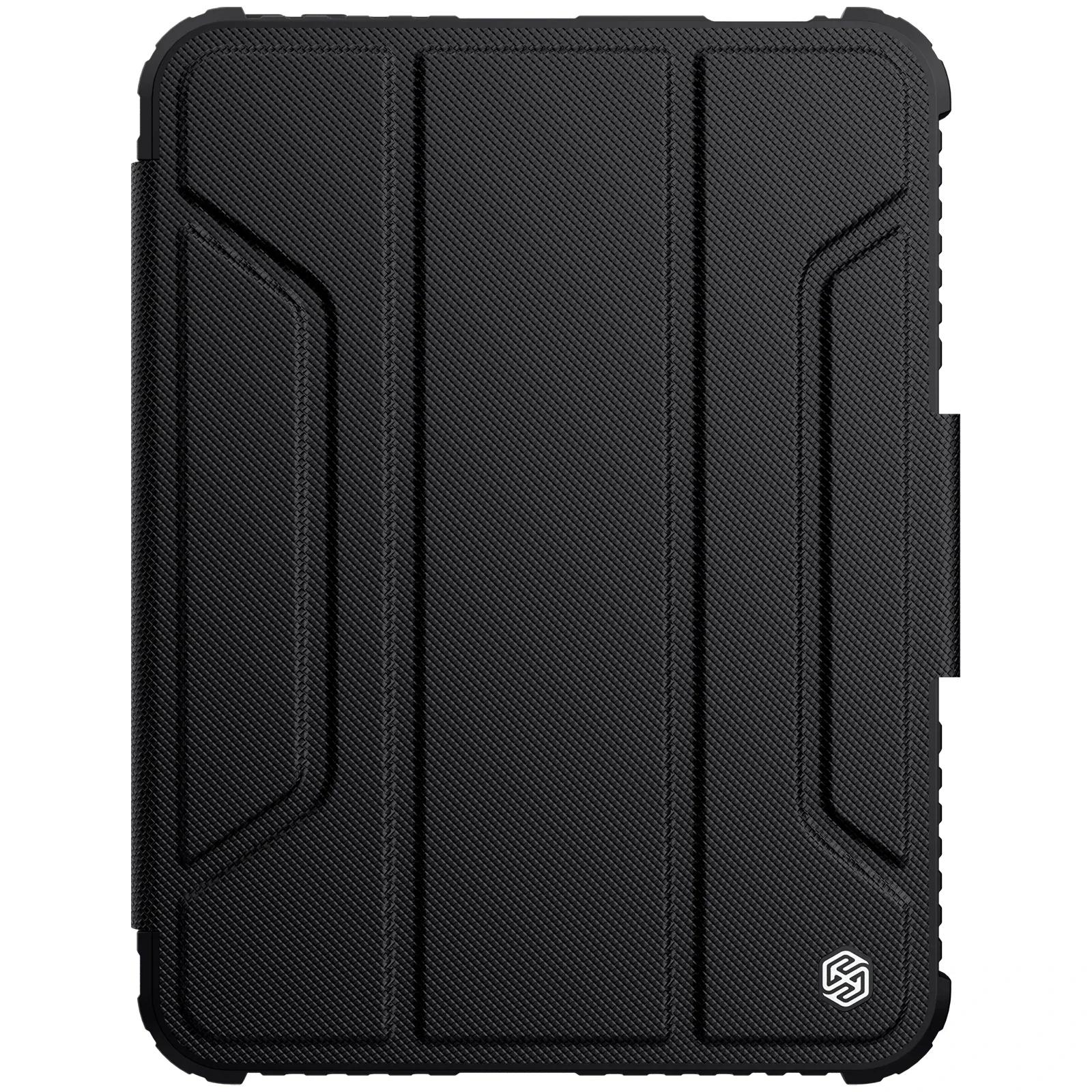 

Nillkin for Apple IPad Mini 7 6 Pro 12.9 2022 2021 2020 Air 10.9 Air 5 4 Pro 11 10.2 Case Bumper Flip Leather Case Back Cover for iPad Air 5 чёрный