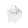 Hands-Free Rice Washer: Drain & Flush Sieve Basket for Effortless Rice Cleaning
