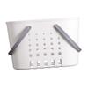 Portable Shower Caddy Hollow Basket Toiletry Organizer Sturdy for Under Sink Grey
