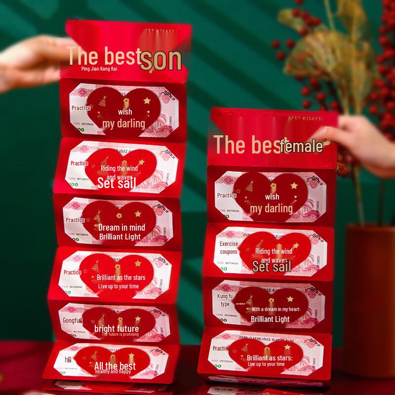 KODENOR Creative Birthday Folding Card & Money Holders