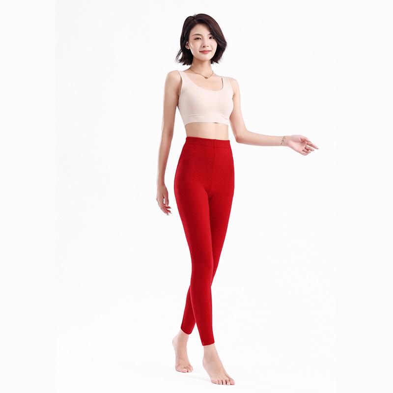 

Autumn & Winter Cashmere Knit Women s Soft Casual Pants - Versatile, Warm & Stylish Extra Large