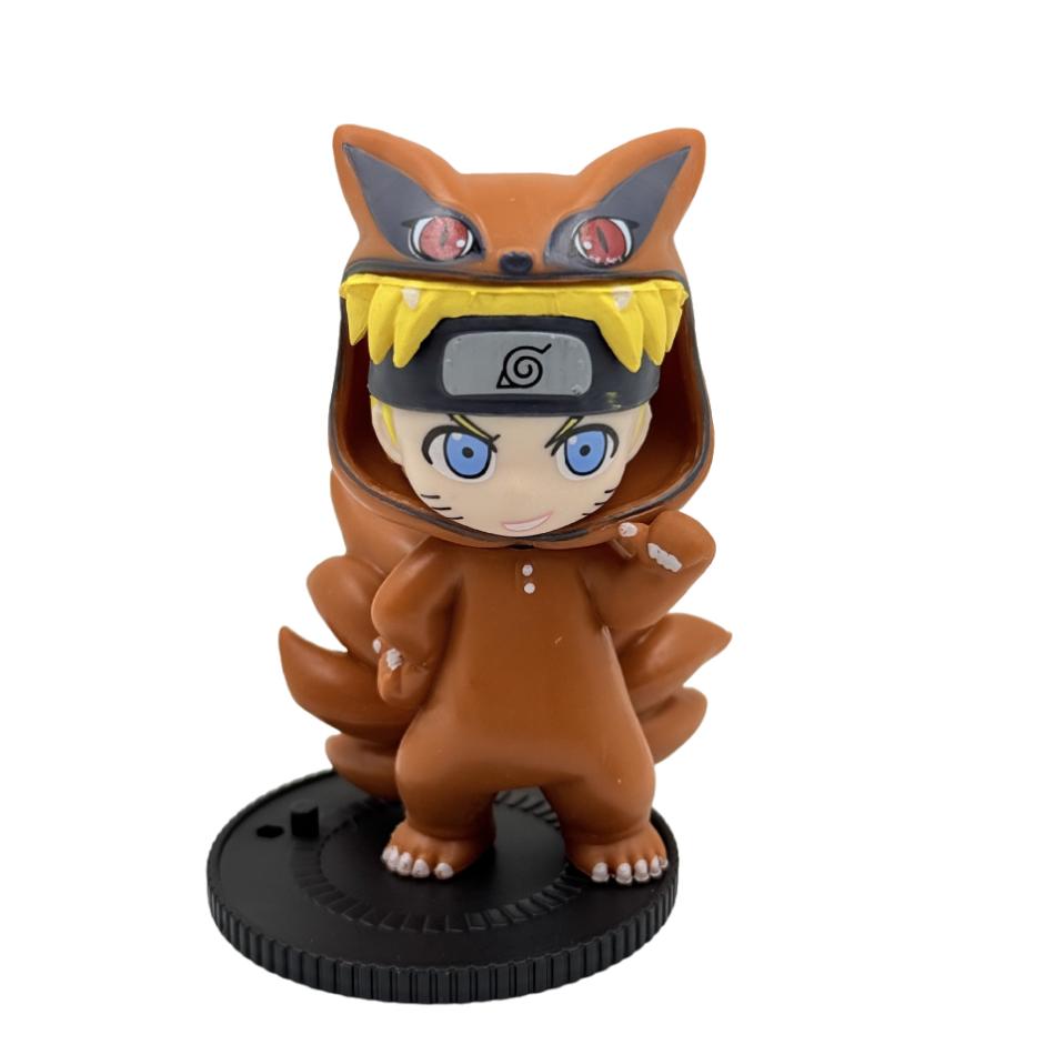 

9 шт./Набір Аніме НАРУТО Фігурки Модель Наруто Саске Какаші 8 см Лялька Дизайн костюма ПВХ Колекція Прикраса Іграшки