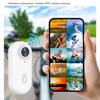 Small Sport Action Camera ABS Loop Recording 120 Degree Wide Angle Maximum Support 256GB 8MP 4K Cat Collar Camera for Outdoor