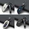 BBJH7 Car Key Case for BMW 216i F46 X1 X2 X3 X5 X6 GT 2 5 6 7 Series 3 4 Buttons Smart Keyless Remote Control Fobs Protector Cover