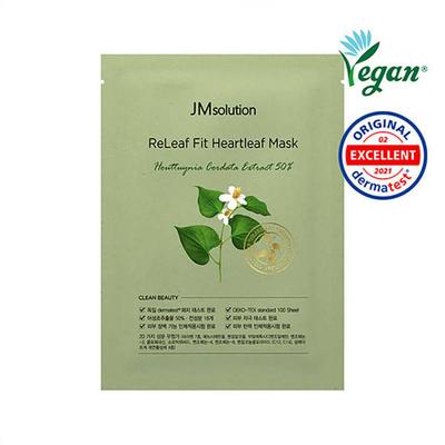 Jm Solution Relief Fit Houttuynia Cordata Maskenpackung
