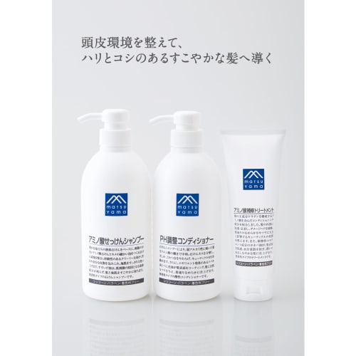 MATSU YAMA M-mark Rosemary Amino Acid Soap Shampoo Refill 550ml (x 1)