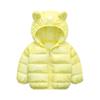 Infant And Toddler Bear Ears Cute Jacket Solid Color Hoodie Jacket Kids Sweater