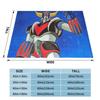 UFO Robot Goldorak Grendizer Anime Mechanical Warrior Blanket Soft Flannel Throw Blanket Bedding for Bed Living room Home Couch