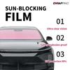 Car Sticker 78% VLT Ghost Rose Vinyl Auto Window Tint Film Chameleon UV Blocking Glass Sticker IR 75% Universal Car Accessories