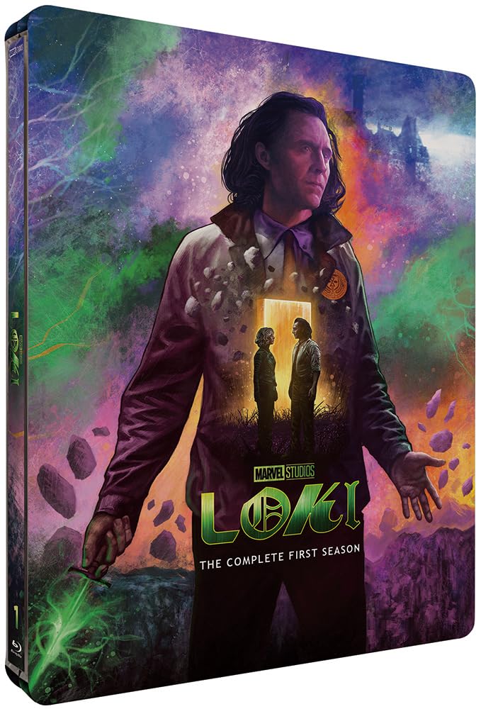 Loki Season 1 Edition Steelbook Blu-ray Collector's [Blu-ray]