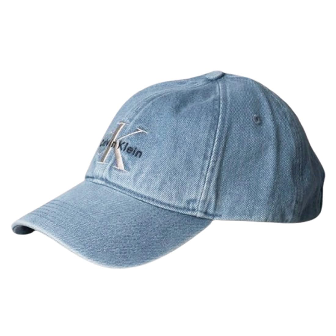 

Calvin Klein CK Monologo Embroidery Denim Baseball Cap Vintage Denim One Size (4G5007G) (420) (Used)