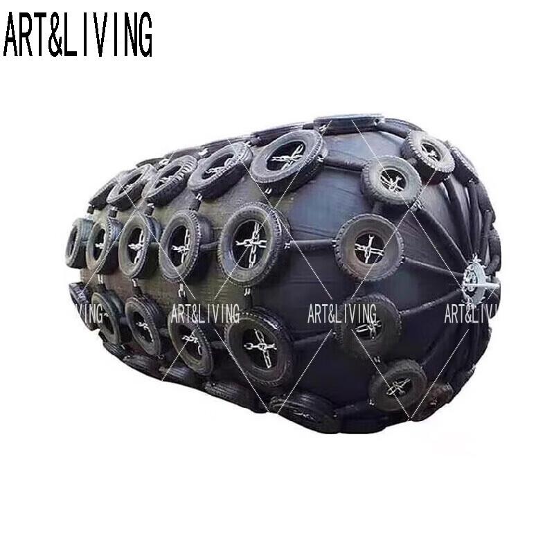 ART&LIVING Marine Inflatable Rubber Fenders Diameter 1.0m x Length 1.5m