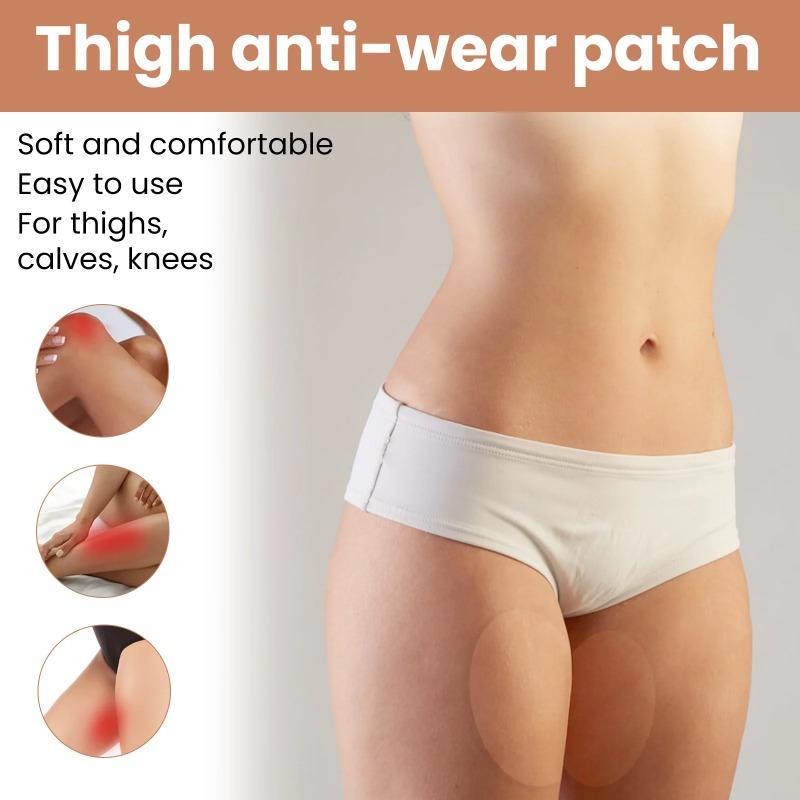 10-30PCS Anti-Chafing Thigh Patches, Anti-Friction Stickers, Breathable Non-Woven Fabric, Highly Elastic Disposable Pads for Running & Fitness