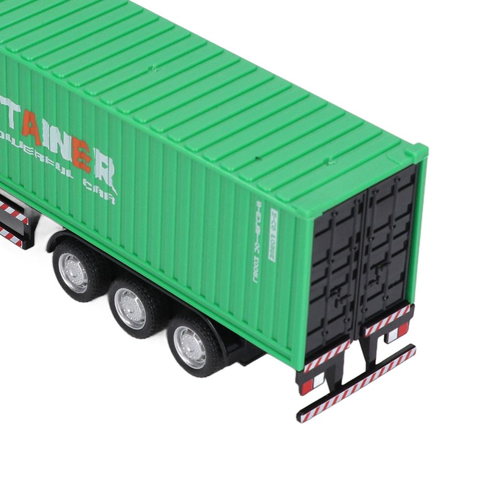 Container Truck Model 1:48 Vivid Exquisite Beautiful Decorative Toy Ornament for   3 Years Old