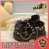Sweet and cool babes, single shoes women's spring and autumn new punk dark subculture yk platform small leather shoes
