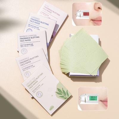 100Pcs/Box Face Oil Blotting Paper Portable Glossy Face Wipes Facial Cleanser Oil Control Oil-Absorbing Face Cleaning Tools