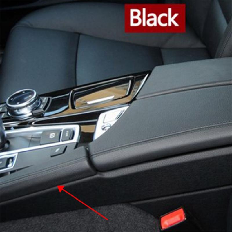 Car Center Console Storage Trim Strip Armrest Box Trim for BMW 5 Series F10 F11 F18 2010-2017 Creamy White 51169216858