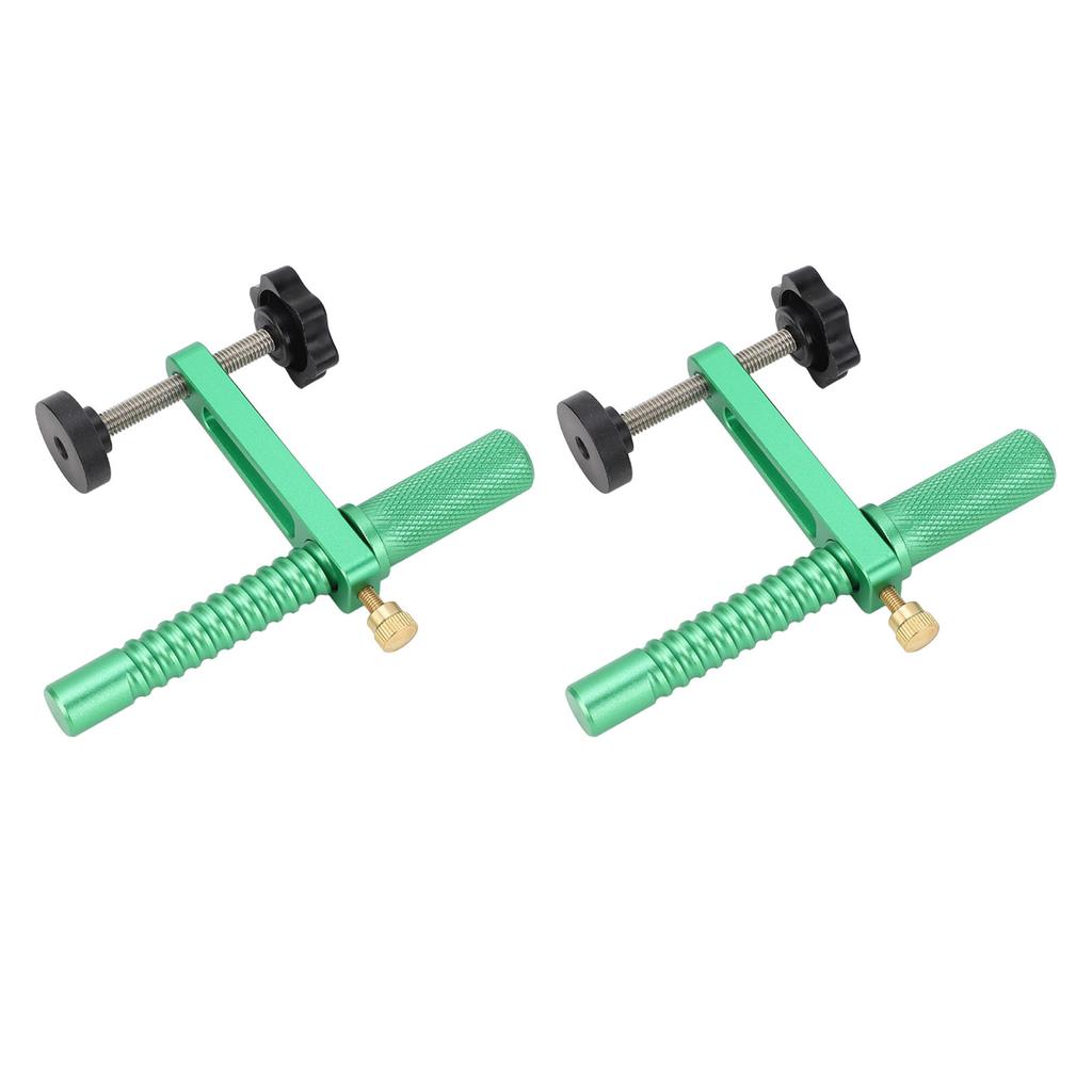 2PCS Bench Dog Woodworking Clamp 20mm Aluminium Alloy Bench Dog Hole Clamp for Handcraft