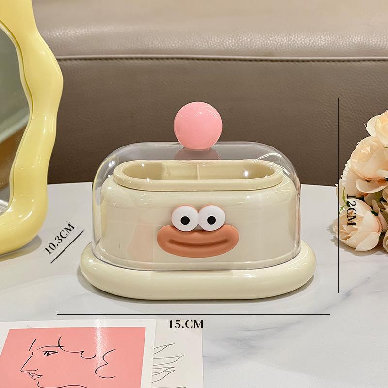 

1 шт. креативная дофаминовая зубочистка пластиковая многоцелевая хлопковая посуда зубная нить гостиная квартира дом рабочий стол коробка для хранения