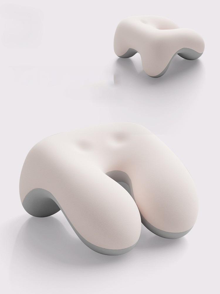 Memory Foam Office Chair Head Support Pillow for Computer Chairs Adjustable Headrest Nap Pillow for Sleeping Working Removable