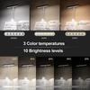 Clip-On Small Book Light/Night Reading/Lighting Color Adjustable/360 ° Flexible Swivel Gooseneck/Bedroom/Dormitory/Car Interior