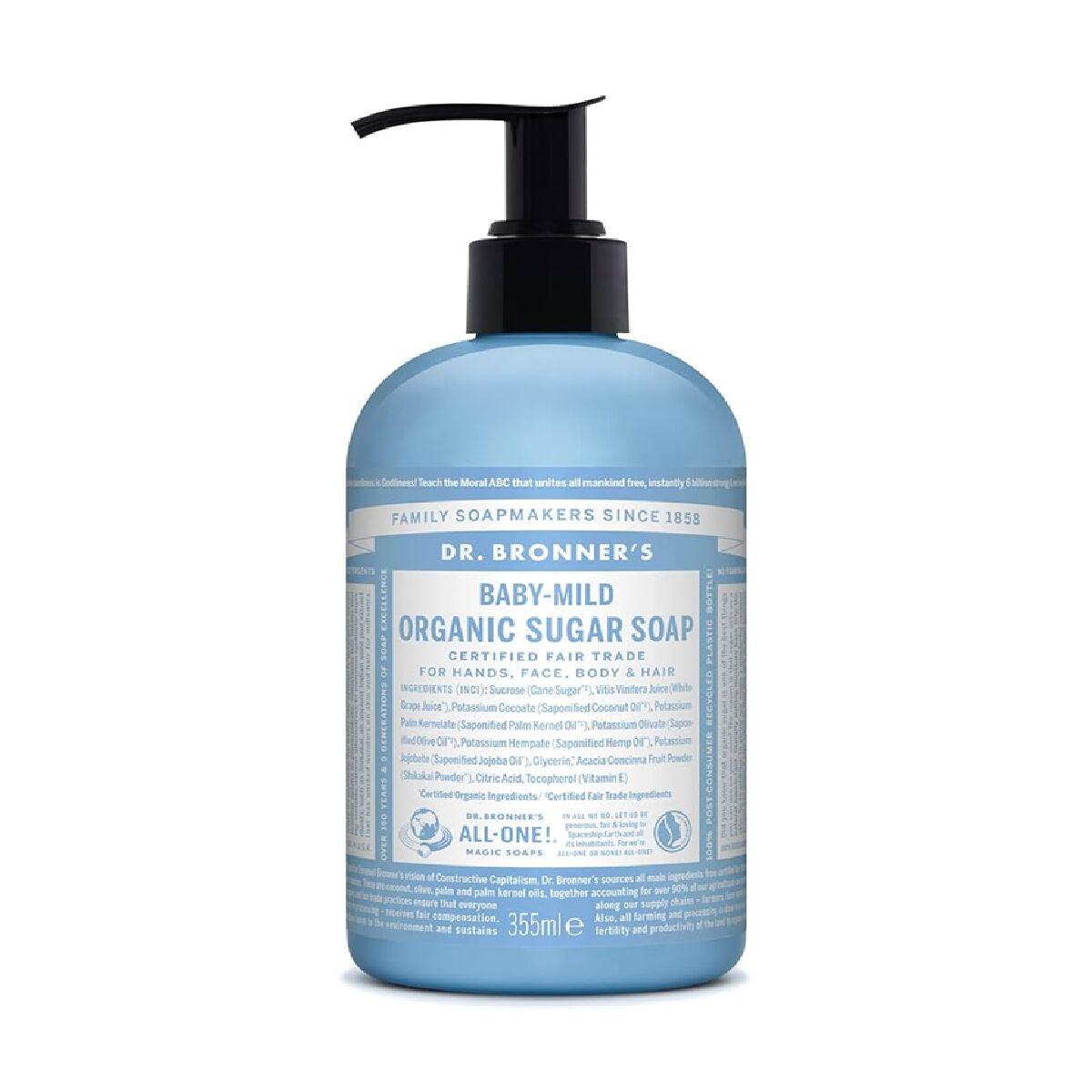 

Жидкое мыло для рук Dr. Bronner s Baby-Mild 355 мл