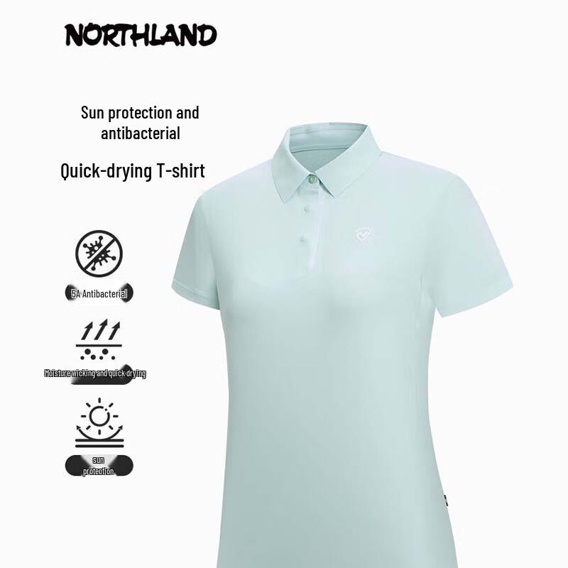 Nosilande Women's Sun Protection Polo T-Shirt NTSFH2271S