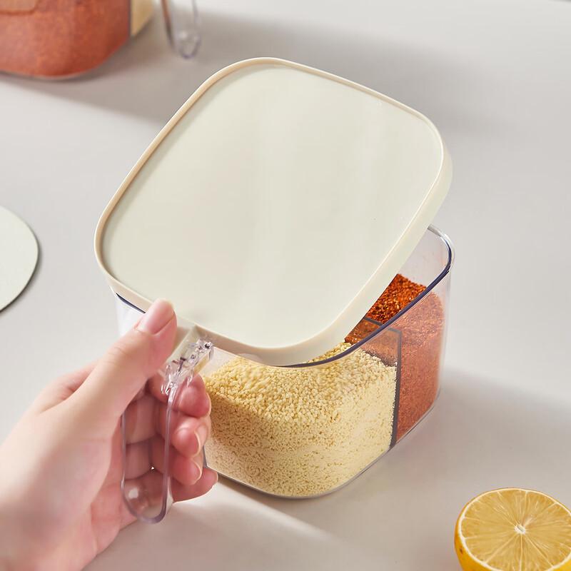 Longshida Multi-Grid Kitchen Seasoning Box