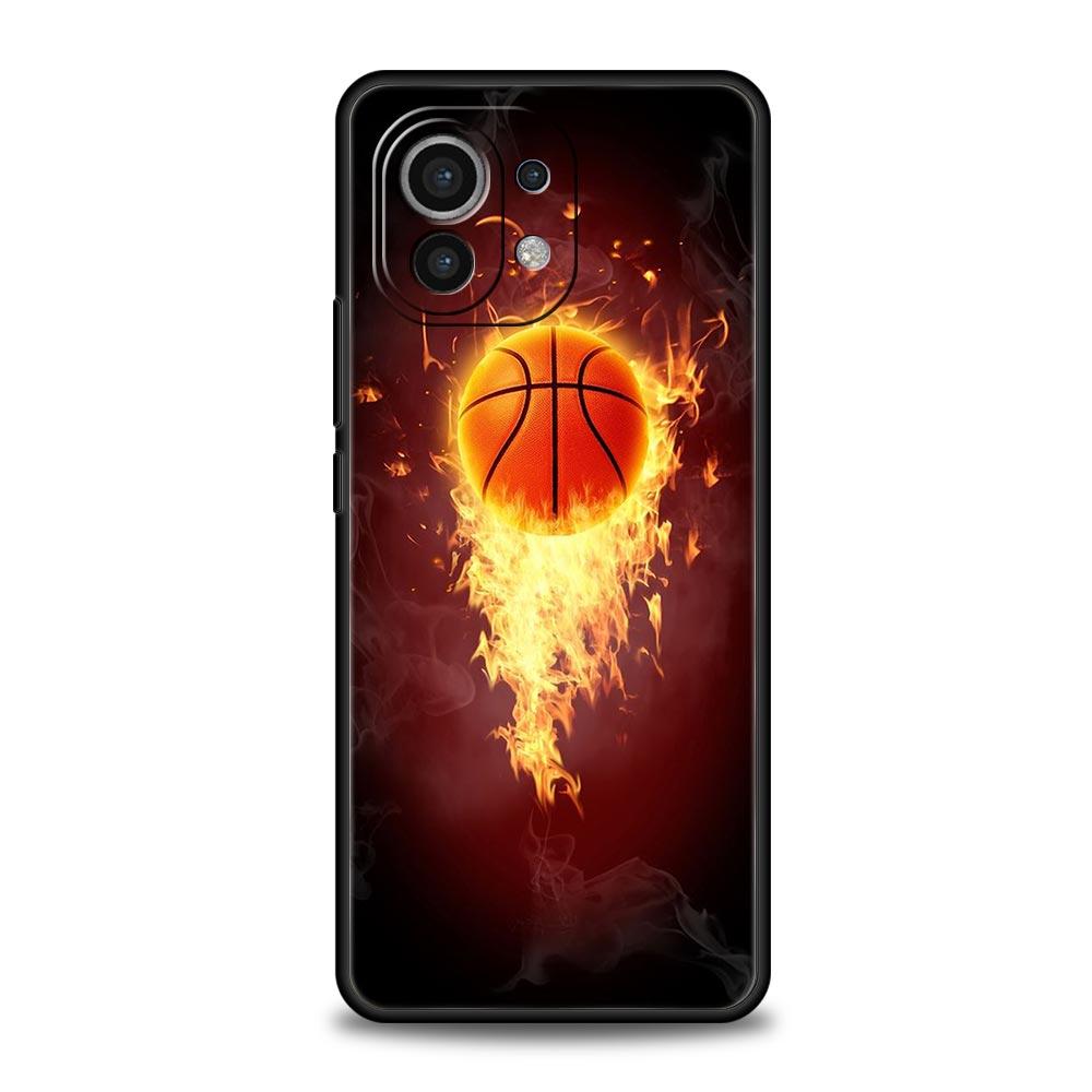 Phone Case For Xiaomi Poco X4 X3 NFC F3 F4 M3 M4 Mi Note 12T 10 11 Ultra 11T 13 Pro 10T 12 Lite 9T 5G Cover Basketball Basket