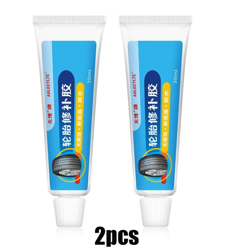 Car Tire Repair Glue Black Tyre Repair Instant Car Tire Repair Glue Liquid Professional Tire Repair Strong Adhesive Rubber Glues