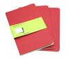 Moleskine Notebook Cahier Journal Plain CH118 LG Red