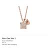Emporio Armani Stainless Steel Necklaces Women's Rose Gold EGS3084221
