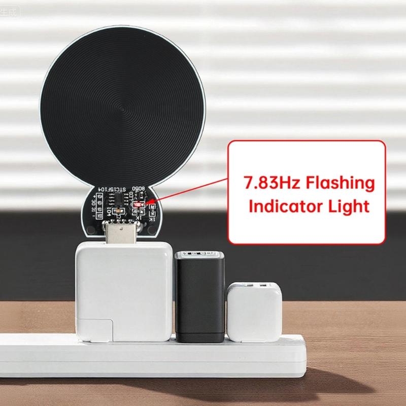 Portable Schumann  Generator 7.83Hz Square  Technology Universal For Home Office Meditations Space & Travel Use