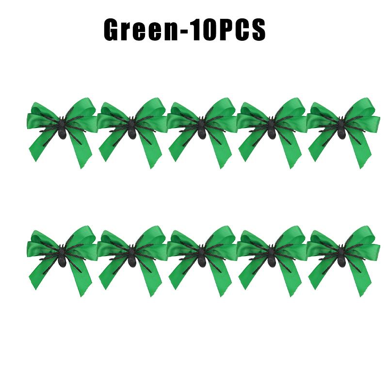 Cute Halloween Spider Hair Clip Bow Decorated Gothic Hairpin Funny Side Clip For Bangs Creepy Party Accessory Women Girls