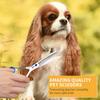 SANGELAR 6.5 Inch Professional Pet Grooming Thinning Scissors, Dog Grooming,4 Kinds Type To Choose, Essential Tools for Pet beauticians,Nice Tools