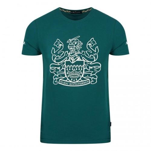 Aquascutum Mens Aldis Logo T-Shirt