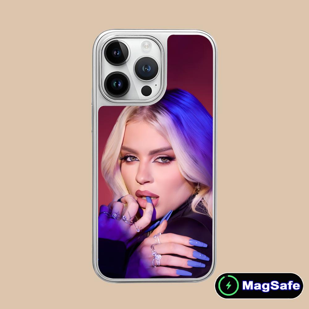 

Luisa Sonza Mobile Phone Case for iPhone 17 16 15 14 13 12 11 Air Pro Max Plus Magsafe Silver Plating Colorful Cover Luxury iPhone 11