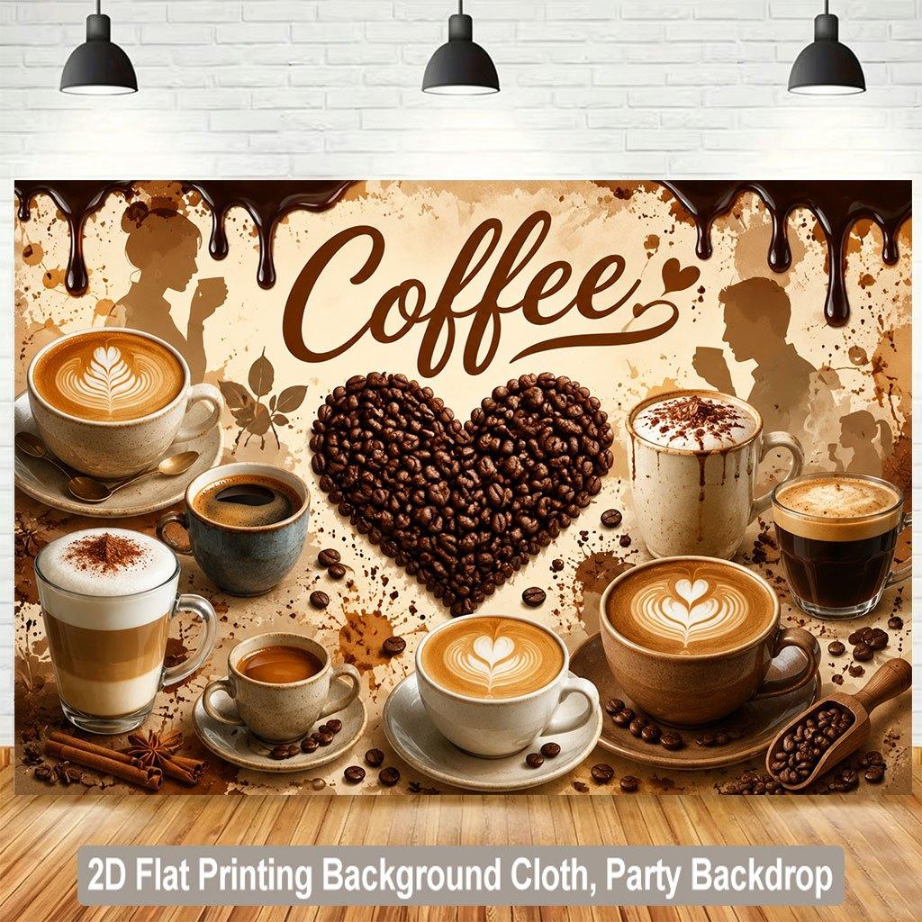 2D Flat Backdrop1pc Backdrop Banner Polyester Wall Decor For Living Room Bedroom Office Outdoor Decor Party Holiday Gift