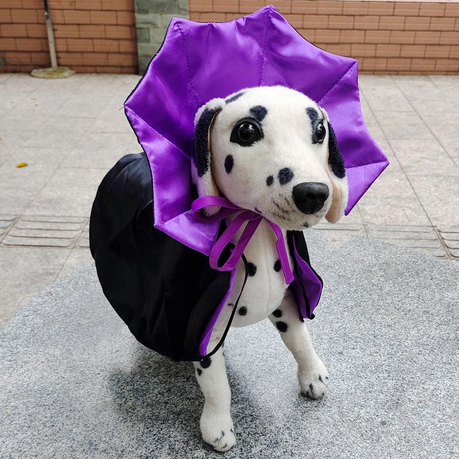 Cross-border Halloween Pet Costume: Witch Cape for Cats & Dogs