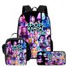 Kpop Witch Hunter Group Schoolbag High Definition Printing Casual Cross Border Light Backpack One Piece Hair