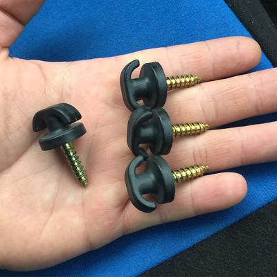 4 Pieces Car Trunk Hooks Cargo Bag Auto Interior Hangers Hanging Storage Holder Replacement Removable Organizer