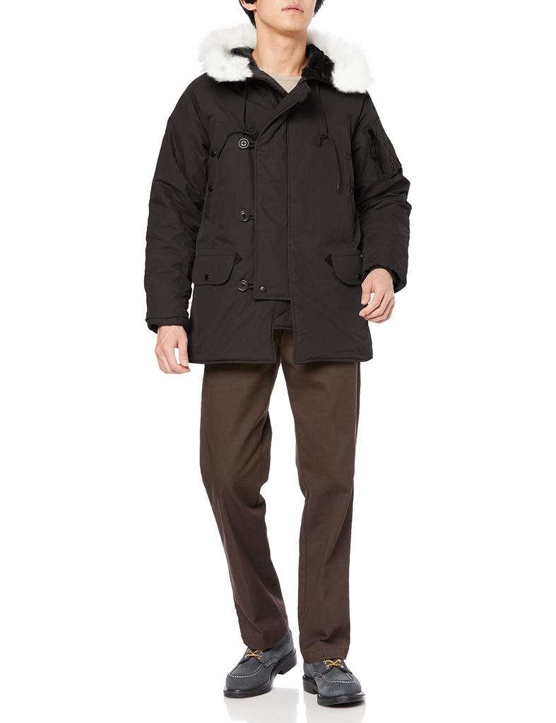 Outer FLIGHT JACKET BLACK L [Houston] N/C N-3B Men's