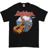 Unisex Shirt Cotton Oversize Large Size Preta Dokken Rokken Com Dokken Dos Anos 80